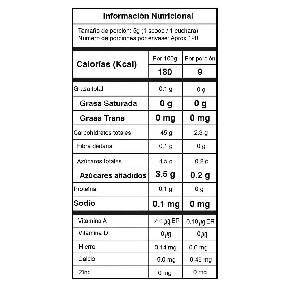 CREATINA ATOMIC MONOHIDRATO 300 g SMARTMUSCLE 60 Servicios Sin sabor