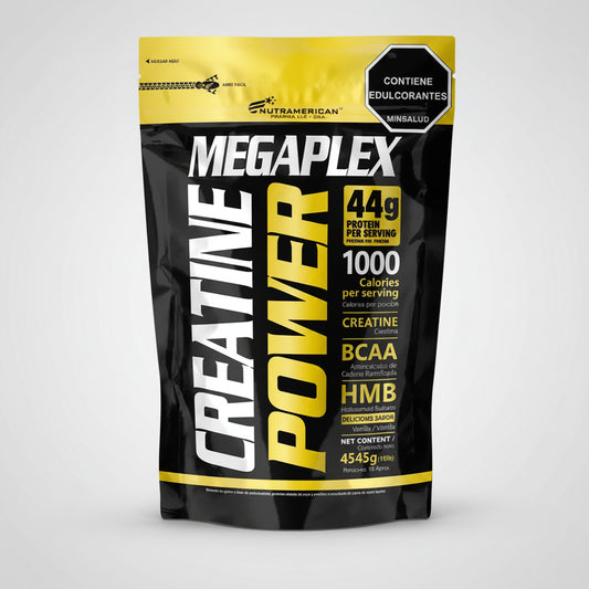 PROTEINA HIPERCALORICA CREATINE POWER MEPGAPLEX NUTRAMERICAN PHARMA