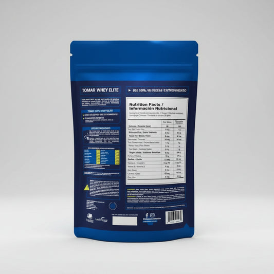 100% Whey Elite 2 lb VITANAS 30 Servicios Vainilla