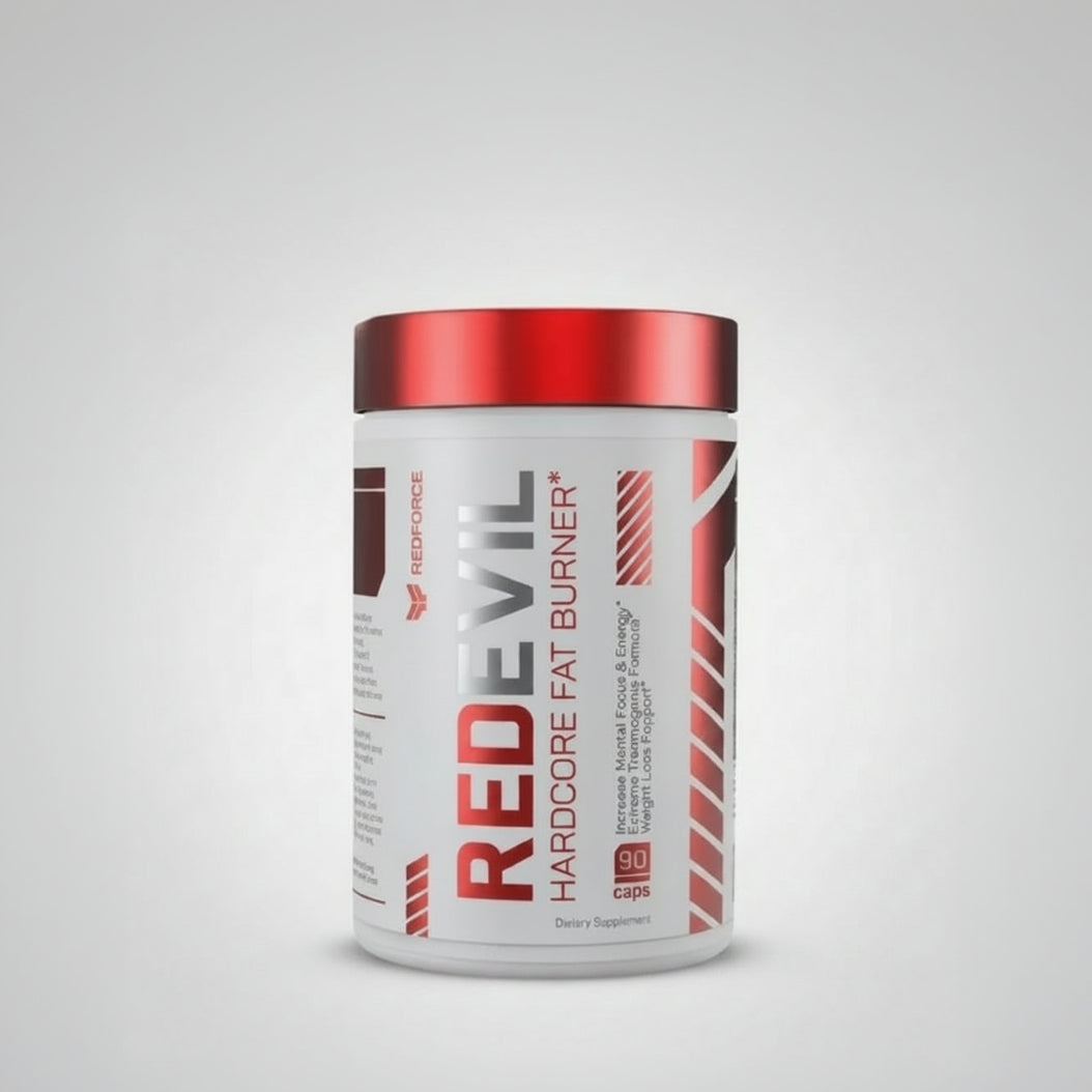 RED EVIL Hardcore Fat Burner 90 Caps REDFORCE  Sin sabor