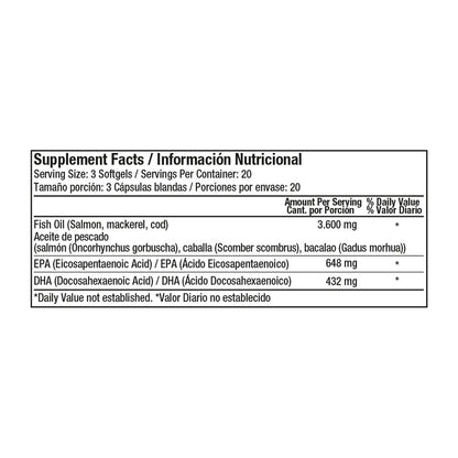 Pre-entreno Burner Stack NUTRAMERICAN PHARMA