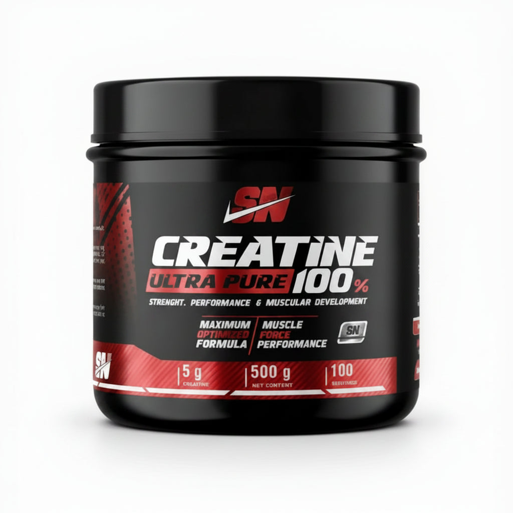 CREATINE ULTRA PURE 100% IRON 500 g SMART NUTRITION 100 Servicios Sin sabor