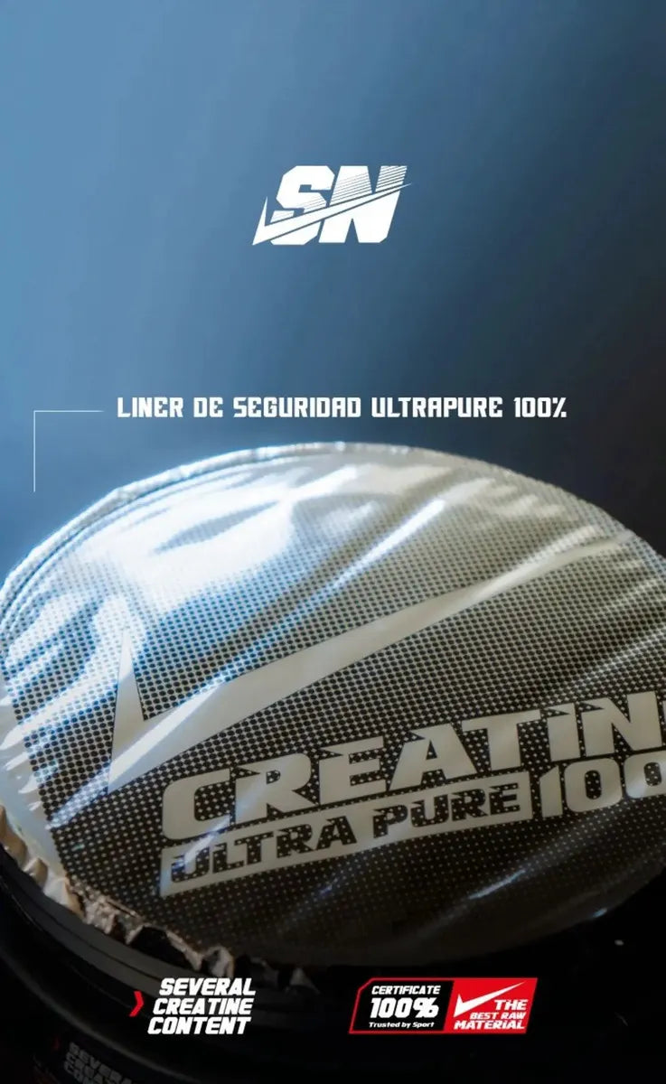 CREATINE ULTRA PURE 100% IRON 500 g SMART NUTRITION 100 Servicios Sin sabor