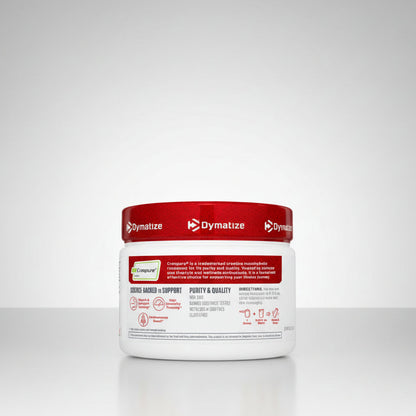 Creatine Monohydrate Red Label With Creapure 300 g DYMATIZE 60 Servicios Sin sabor