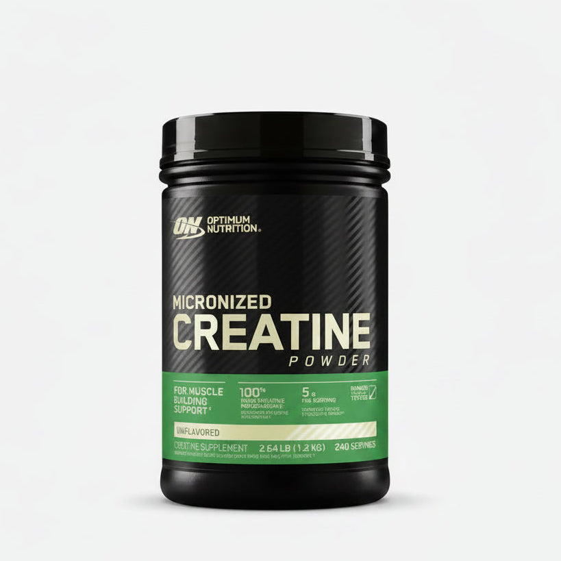 Creatine Powder Micronized 2,64 lb OPTIMUM NUTRITION 240 Servicios Sin sabor