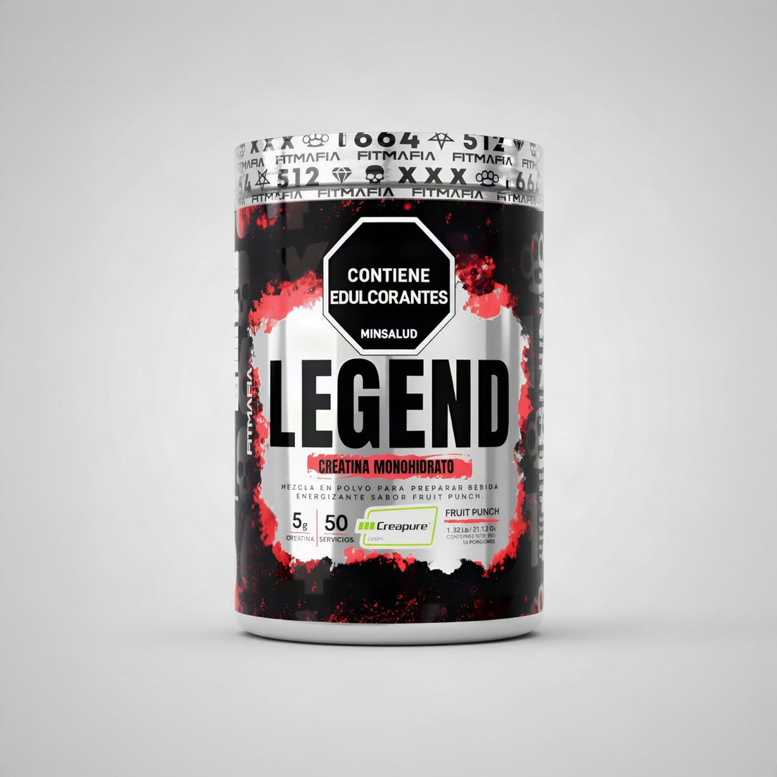 CREATINA LEGEND FITMAFIA CON SELLO CREAPURE®