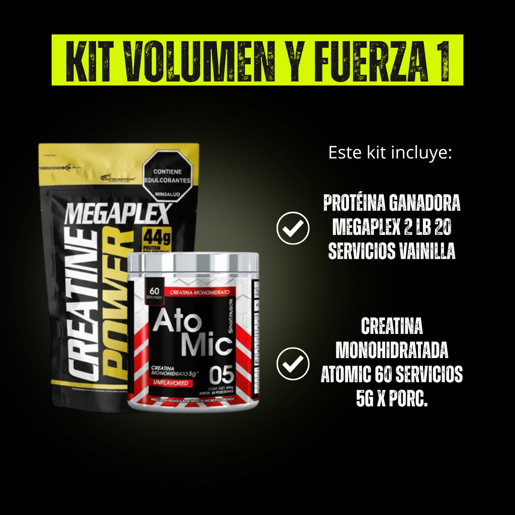 Kit Volumen y Fuerza 1