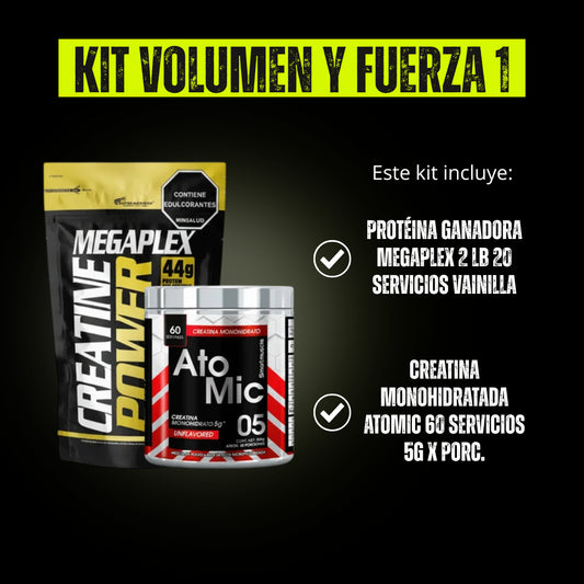 Kit Volumen y Fuerza 1