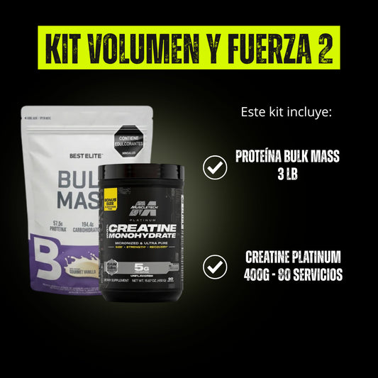 Kit Volumen y Fuerza 2